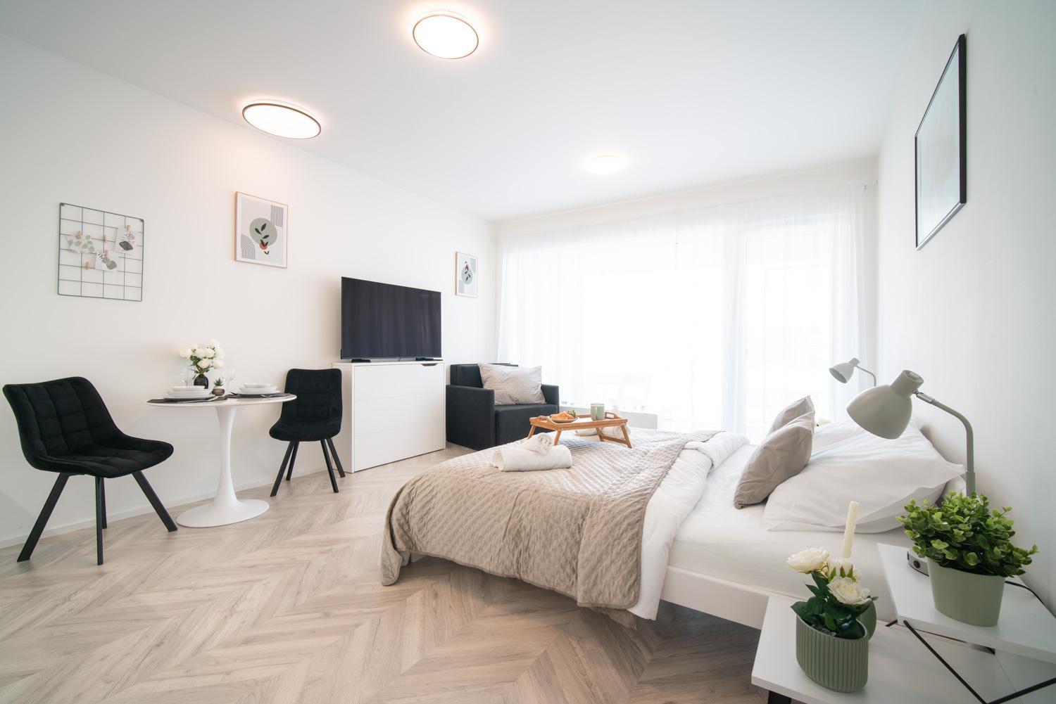 City Relax Apartments With Free Parking, 10 Mins Walk To City Centre Бърно Екстериор снимка